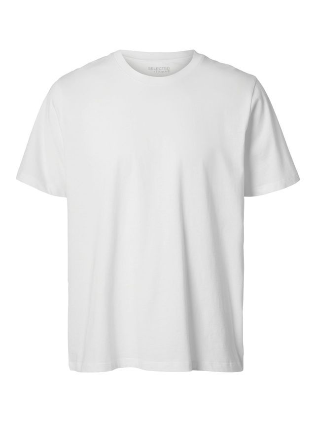 Slhaspen Ss O Neck Tee W Noos fra Selected