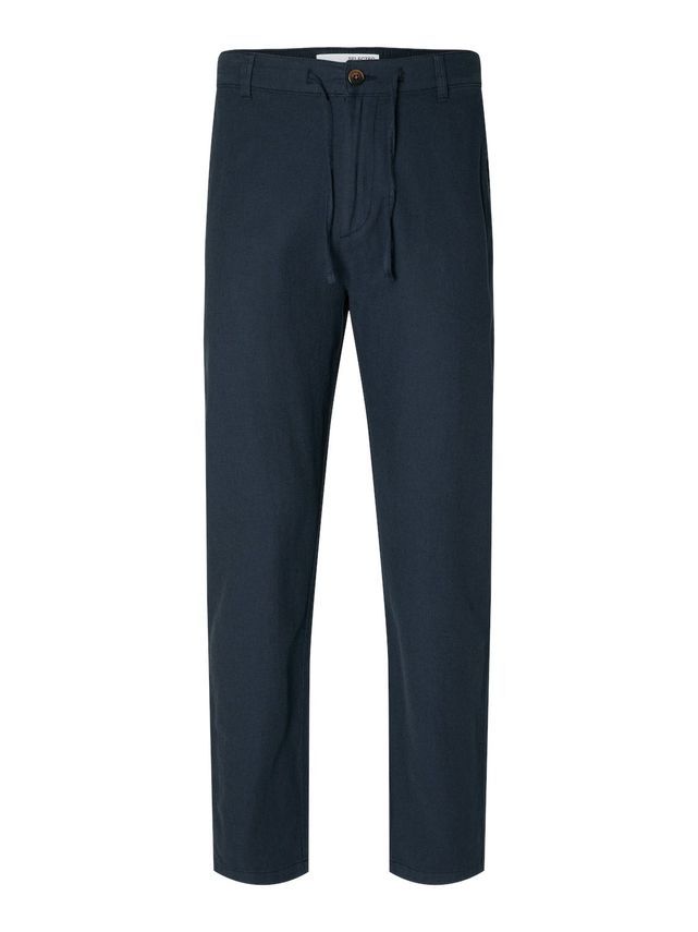 Slh172 Slimtape Brody Linen Pant No fra Selected