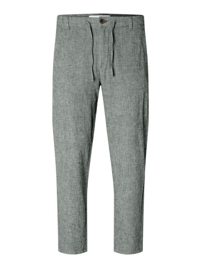 Slh172 Slimtape Brody Linen Pant No fra Selected