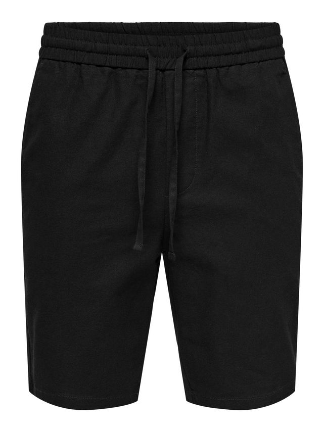 Onslinus 0007 Cot Lin Shorts Noos fra Only & Sons