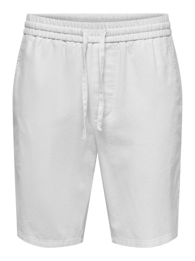 Onslinus 0007 Cot Lin Shorts Noos - Fantastisk tilbud!