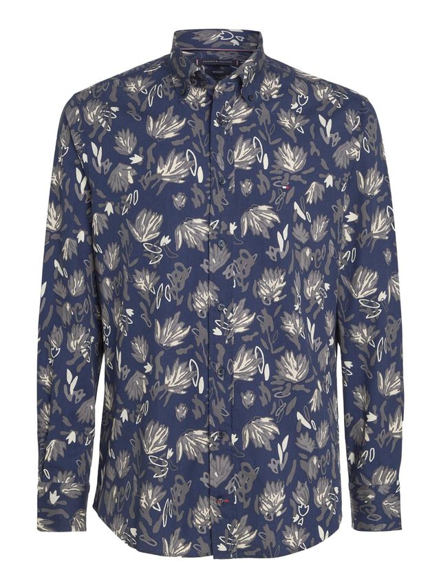 Cl W Floral Print Rf Shirt fra Tommy Hilfiger