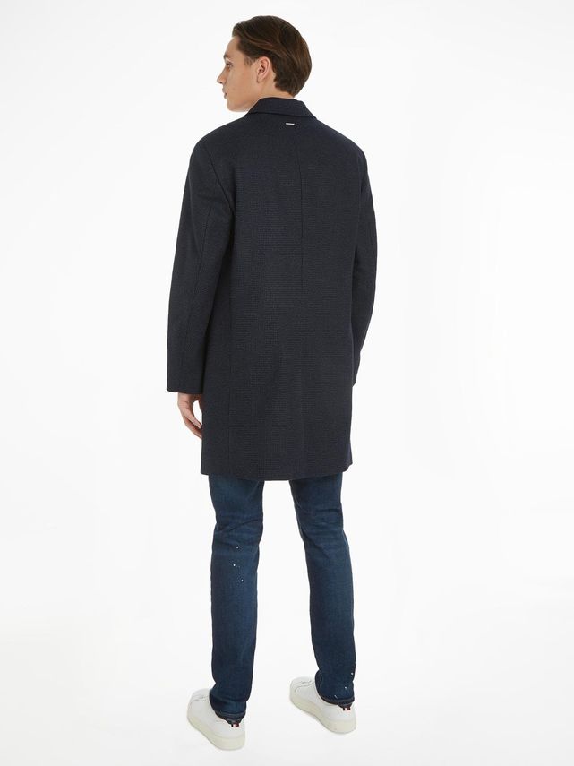 Dc Pattern Wool Coat fra Tommy Hilfiger
