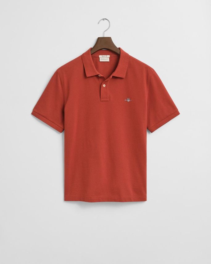 Reg Shield Ss Pique Polo fra Gant