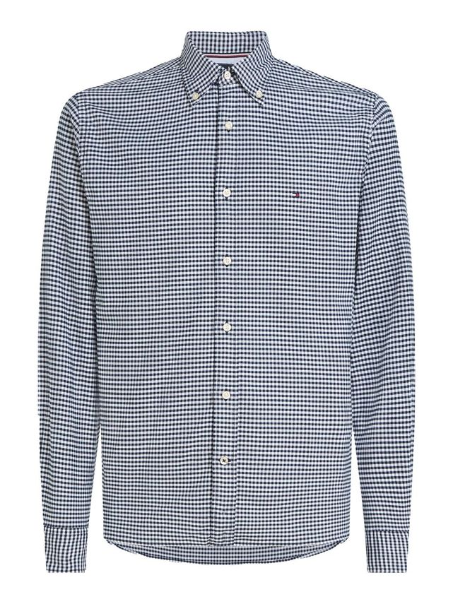 1985 Oxford Gingham Rf Shirt fra Tommy Hilfiger