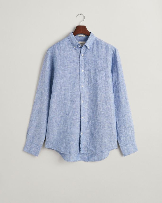 Reg Linen Shirt fra Gant