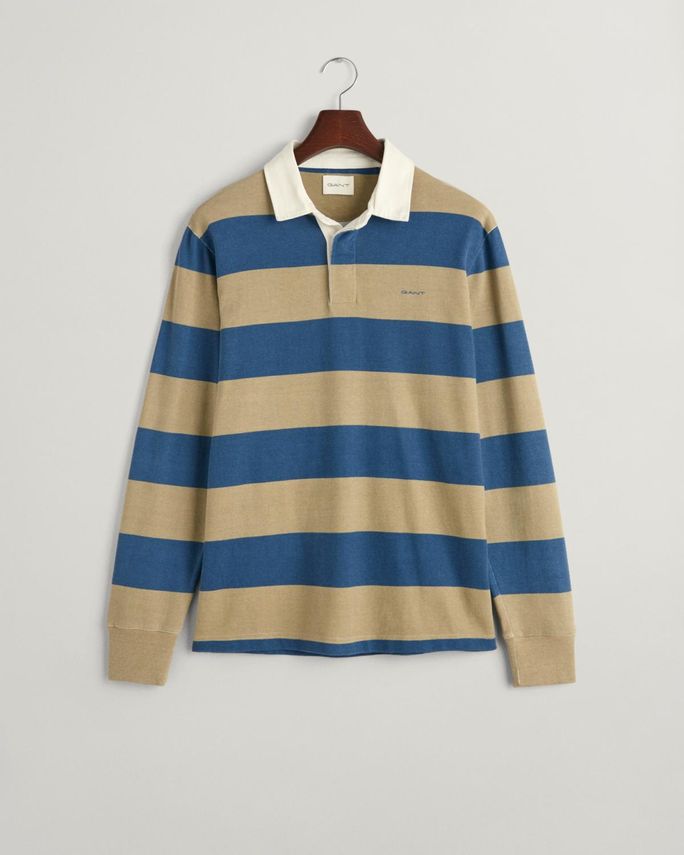 Block Stripe Heavy Rugger fra Gant