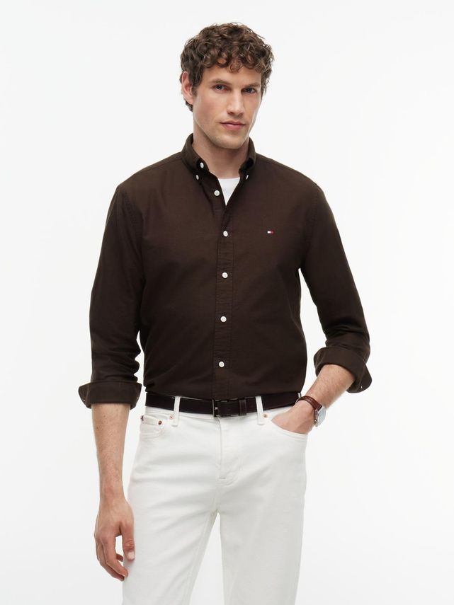 Solid Heritage Oxford Rf Shirt fra Tommy Hilfiger