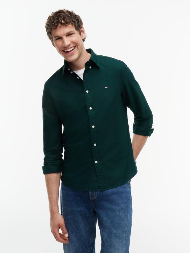 Solid Heritage Oxford Rf Shirt fra Tommy Hilfiger