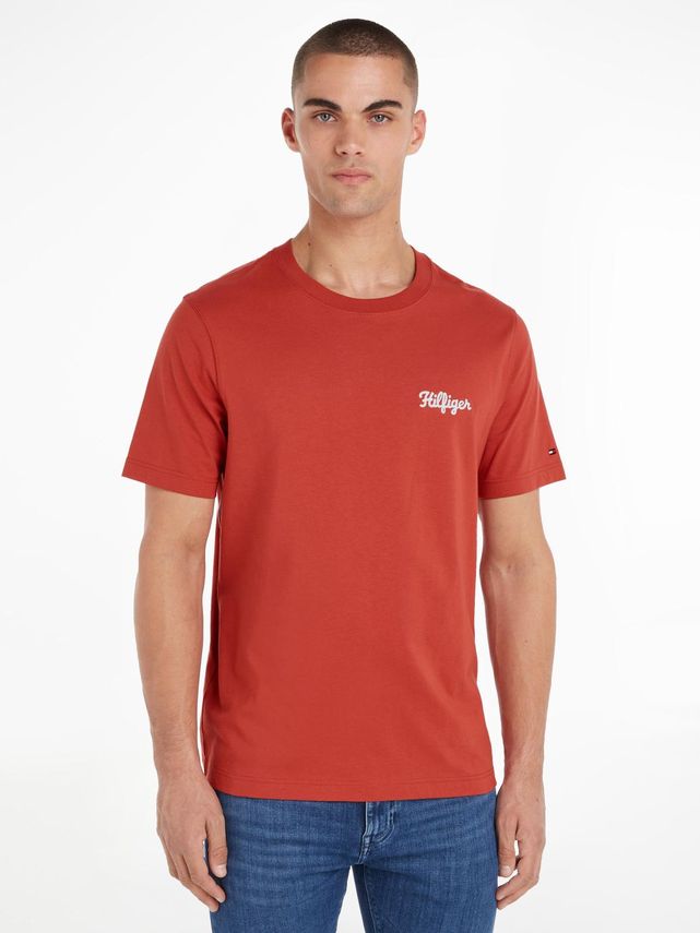 Hilfiger Chainstitch Tee fra Tommy Hilfiger
