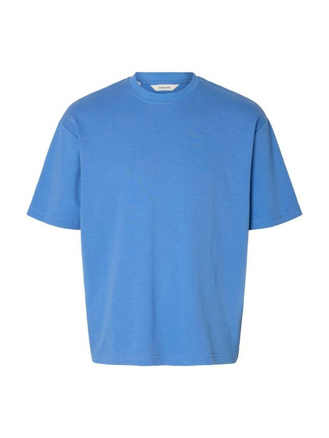 Slhlooseoscar Ss O Neck Tee Noos fra Selected