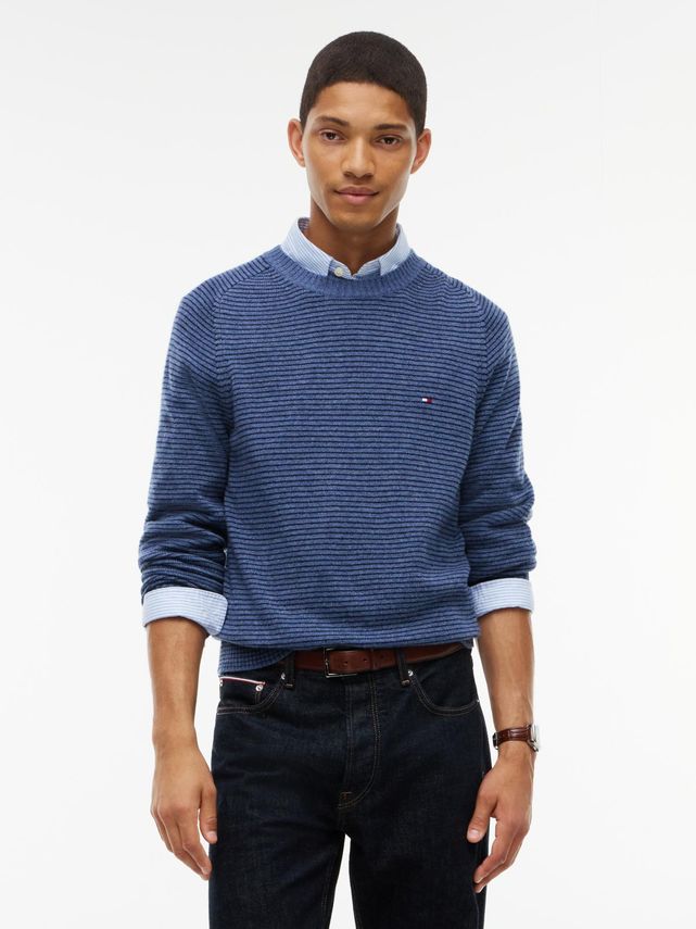 Lambswool Crew Neck fra Tommy Hilfiger