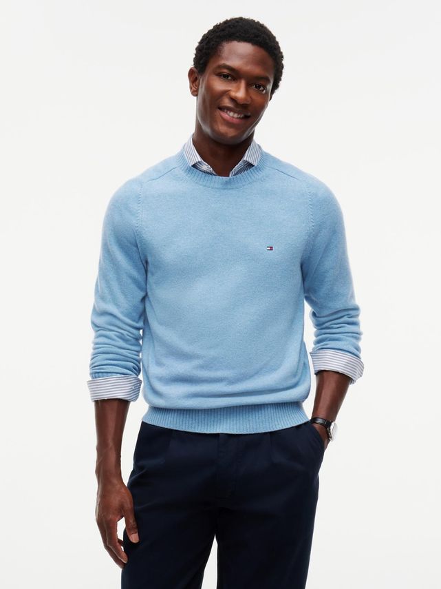 Lambswool Crew Neck fra Tommy Hilfiger