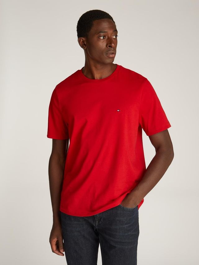 Ess Seasonal Reg Fit Solid Tee fra Tommy Hilfiger