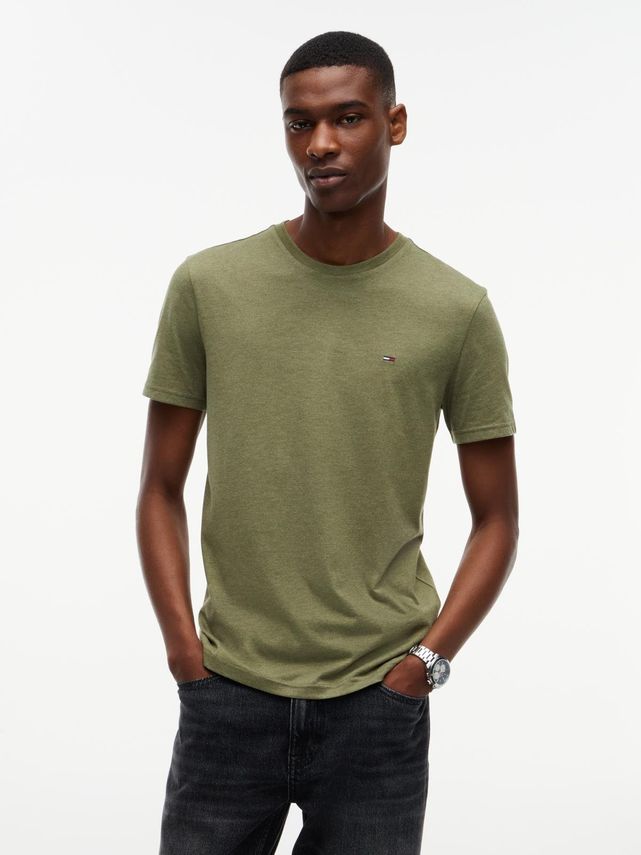 Tjm Xslim Jaspe Htr Tee Ext fra Tommy Jeans