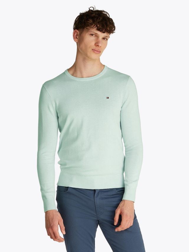 Essential Ssnl Cotton Crew Neck fra Tommy Hilfiger