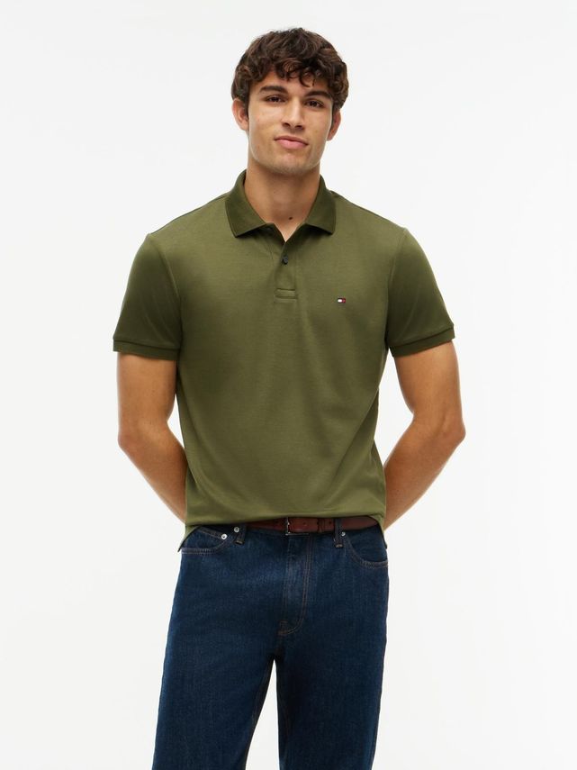 Liquid Cotton Reg Seasonal Polo fra Tommy Hilfiger