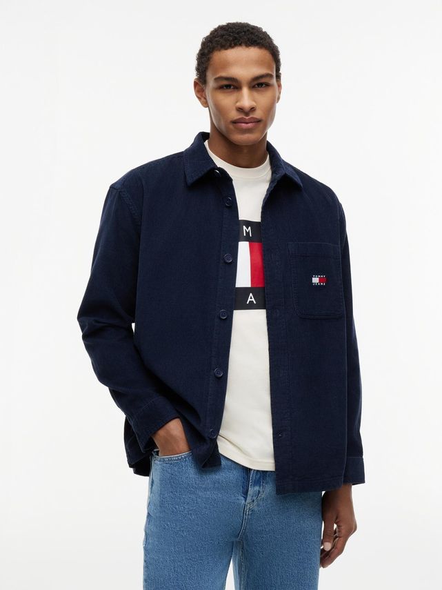 Tjm Brick Cord Overshirt Ext fra Tommy Jeans
