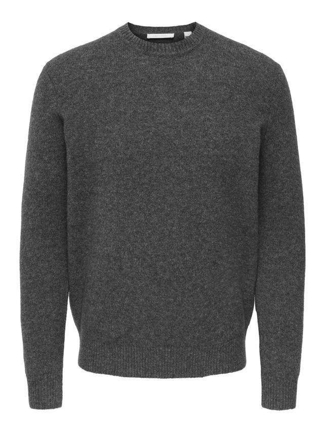 Onsray Reg Ls Crew Knit Frml fra Only & Sons