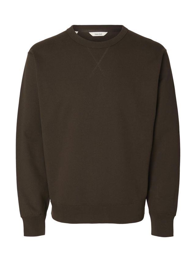 Slhrelauke Ls Sweat Crew Neck fra Selected
