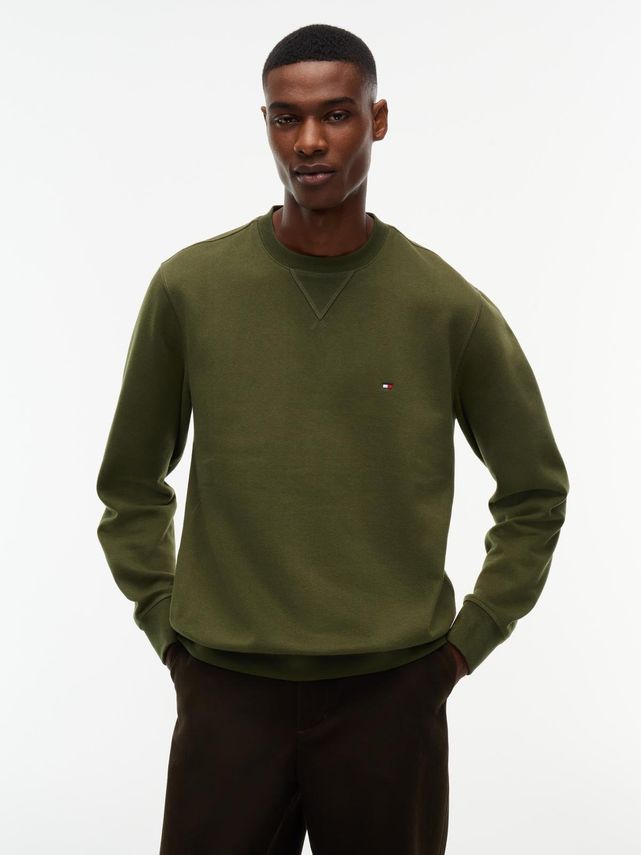 Ess Seasonal Fleece Crewneck fra Tommy Hilfiger