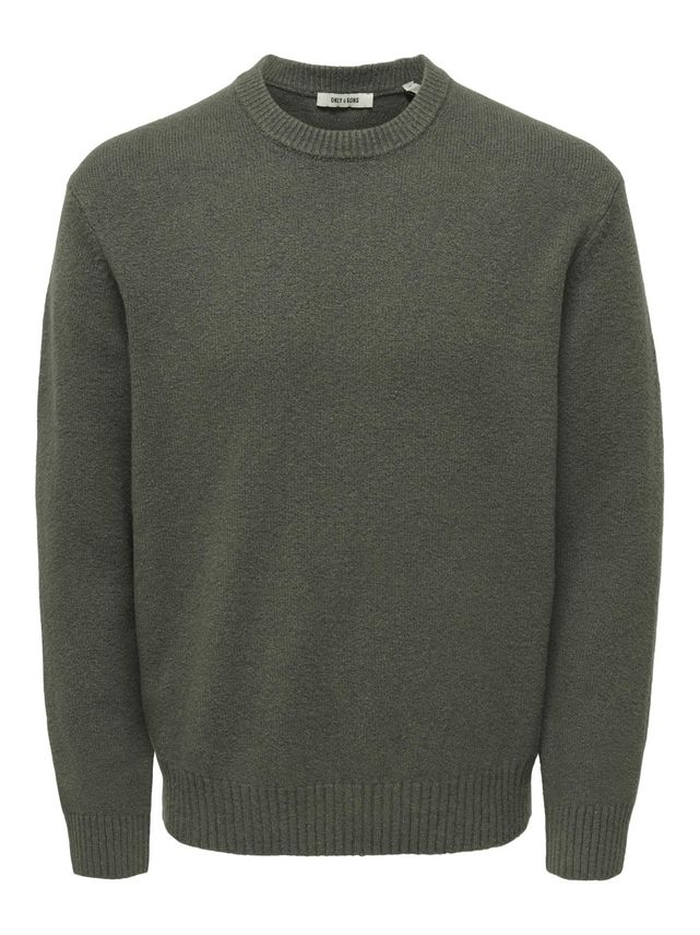 Onsjames Rlx Crew Knit Noos fra Only & Sons