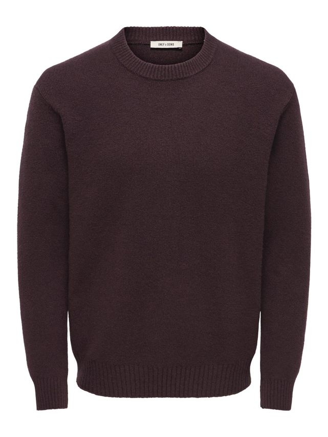 Onsjames Rlx Crew Knit Noos fra Only & Sons