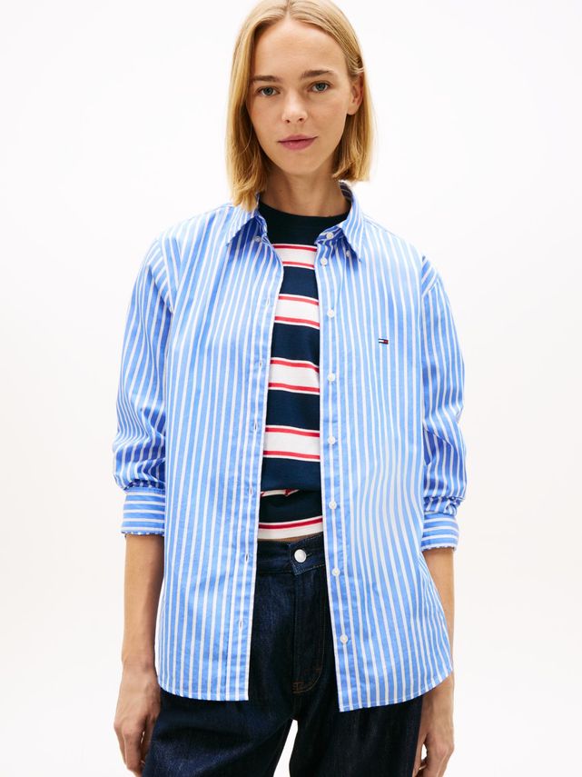 Tjw Reg Poplin Shirt Ext fra Tommy Jeans
