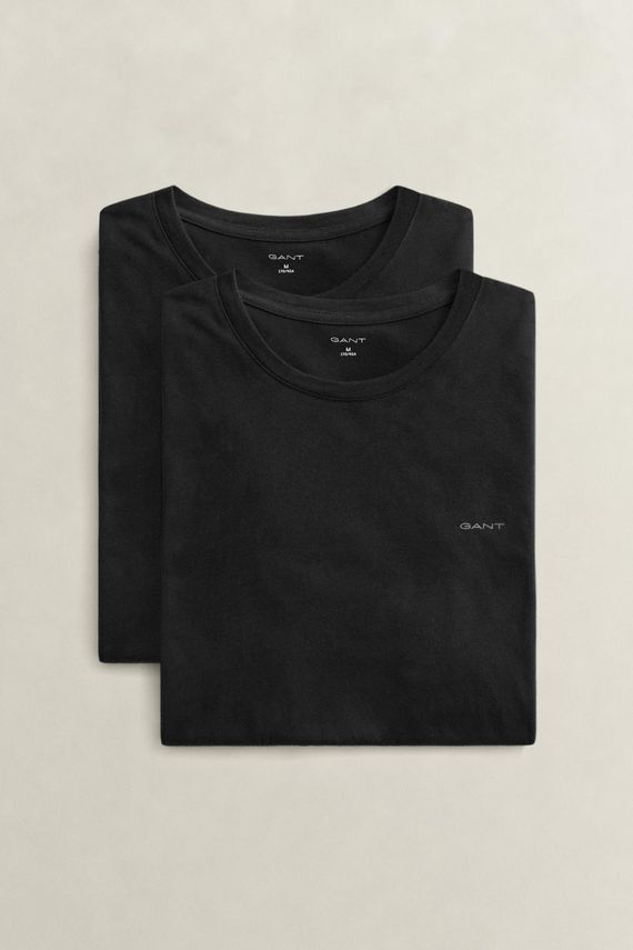 C Neck T Shirt 2 Pack fra Gant