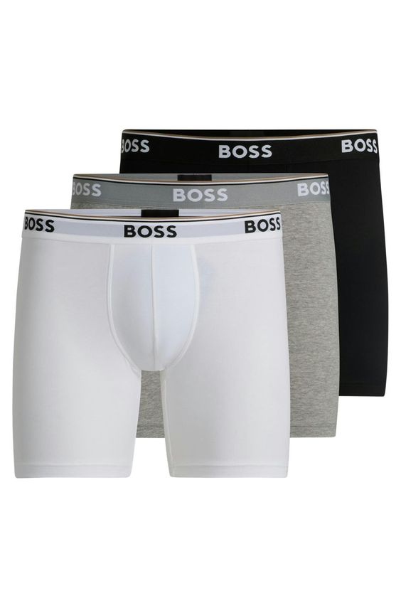 Boxerbrlong 3p Power 10267409 fra Boss Black