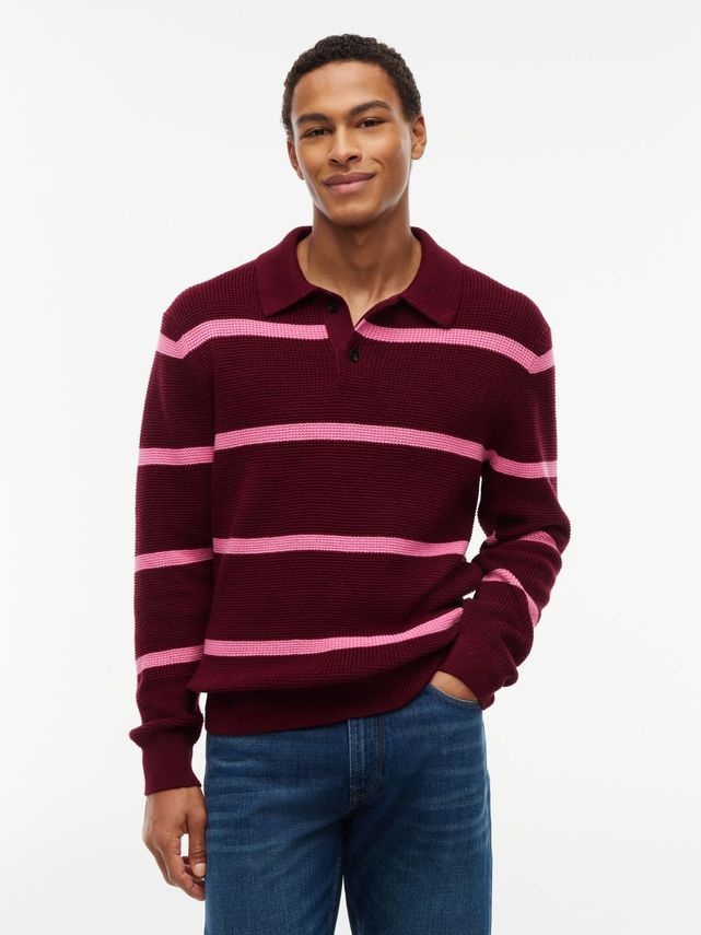 Waffle Structure Rugby fra Tommy Hilfiger