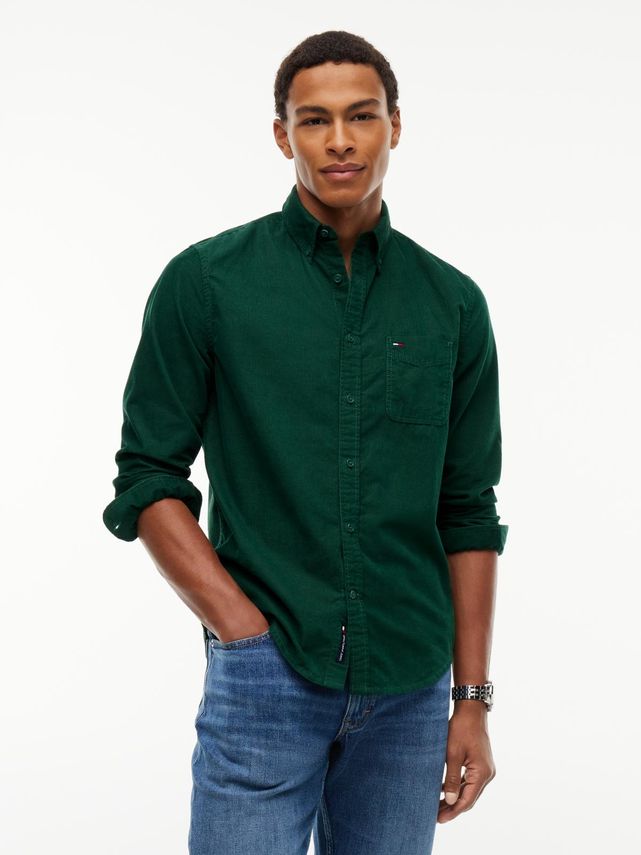 Tjm Reg Baby Corduroy Shirt Ext fra Tommy Jeans