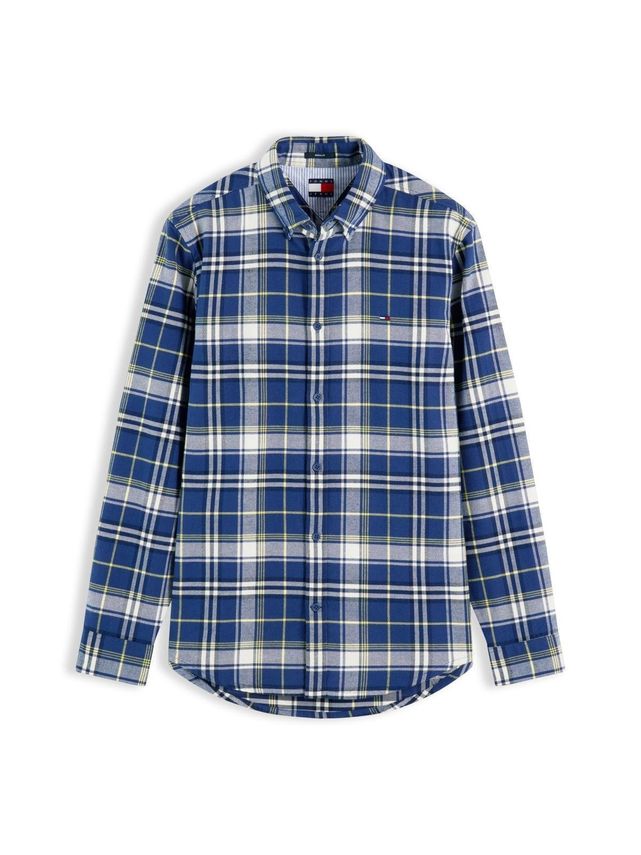 Tjm Reg Flannel Check Shirt Ext fra Tommy Jeans