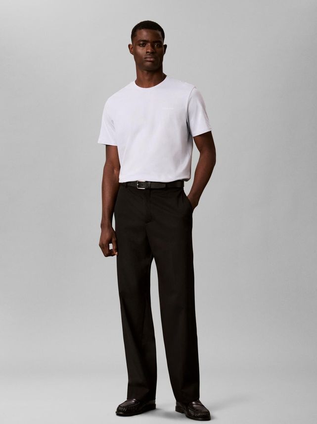Ss Micro Logo Crewneck Tee fra Calvin Klein
