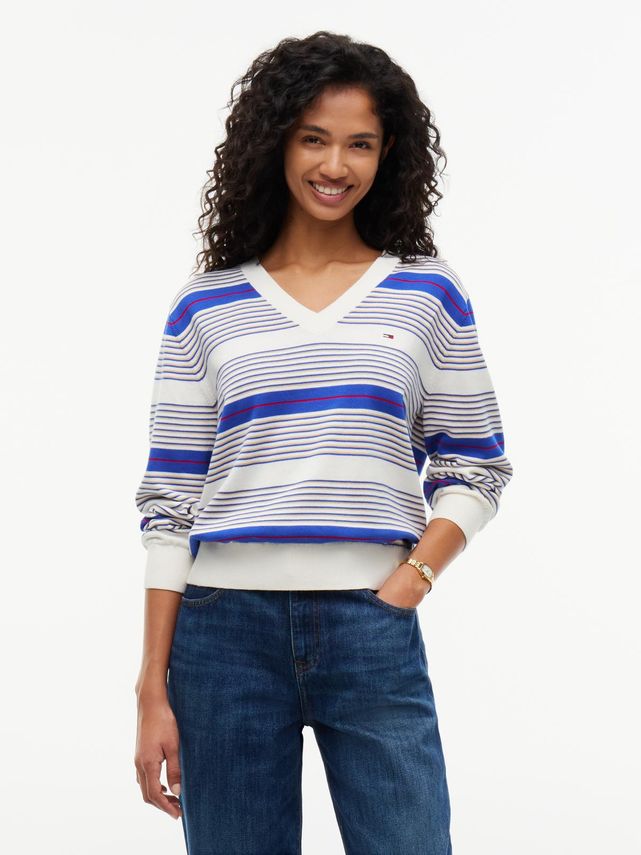Tjw Essential Vneck Sweater Ext fra Tommy Jeans