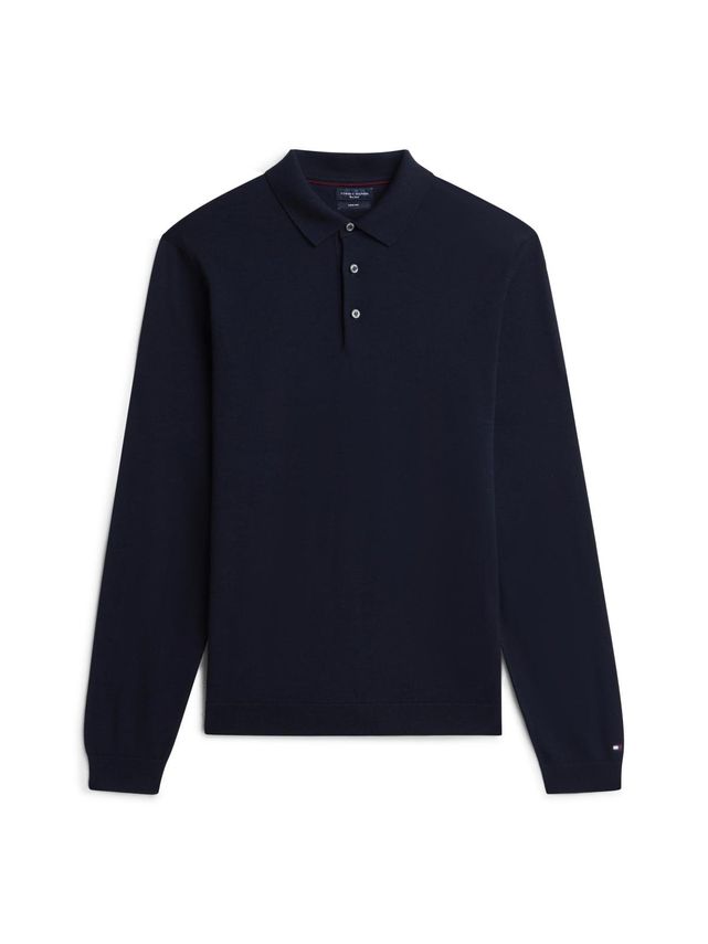 Ny Merino L S Polo fra Tommy Hilfiger