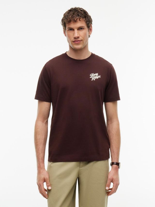 Ic Graphic Back Print Tee fra Tommy Hilfiger