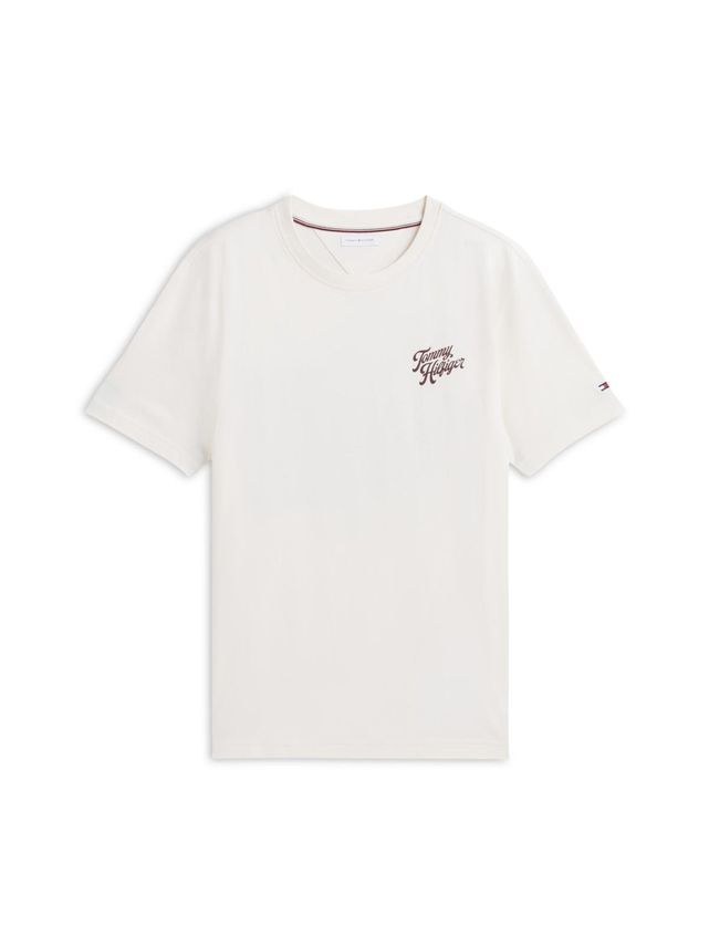 Ic Graphic Back Print Tee fra Tommy Hilfiger