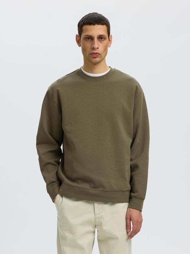 Slmtom Soft Crew Neck Sweat Noos fra Selected