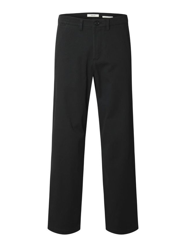 Slm220 Loose Miles Twill Pant Noos fra Selected