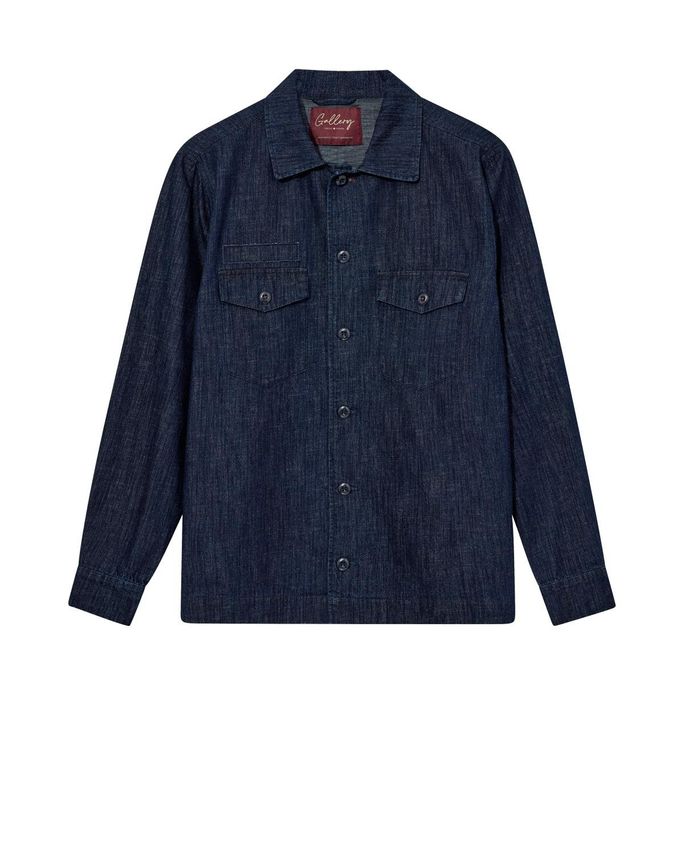 Mmgmarcello Chambray Overshirt fra Mos Mosh