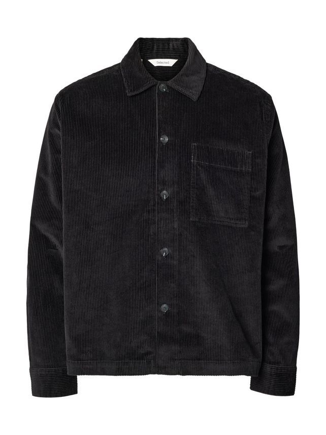 Slmotto Kris Cord Overshirt Noos fra Selected