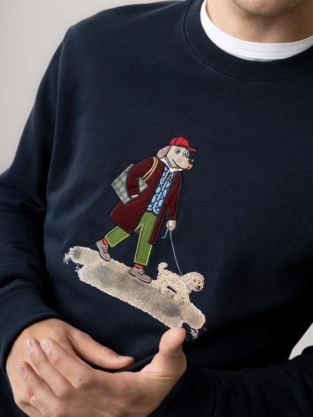 Mmgludvig Crew Sweat fra Mos Mosh