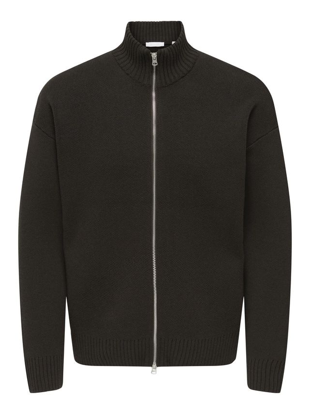 Onsblake Ds High Neck Cardigan Knit fra Only & Sons