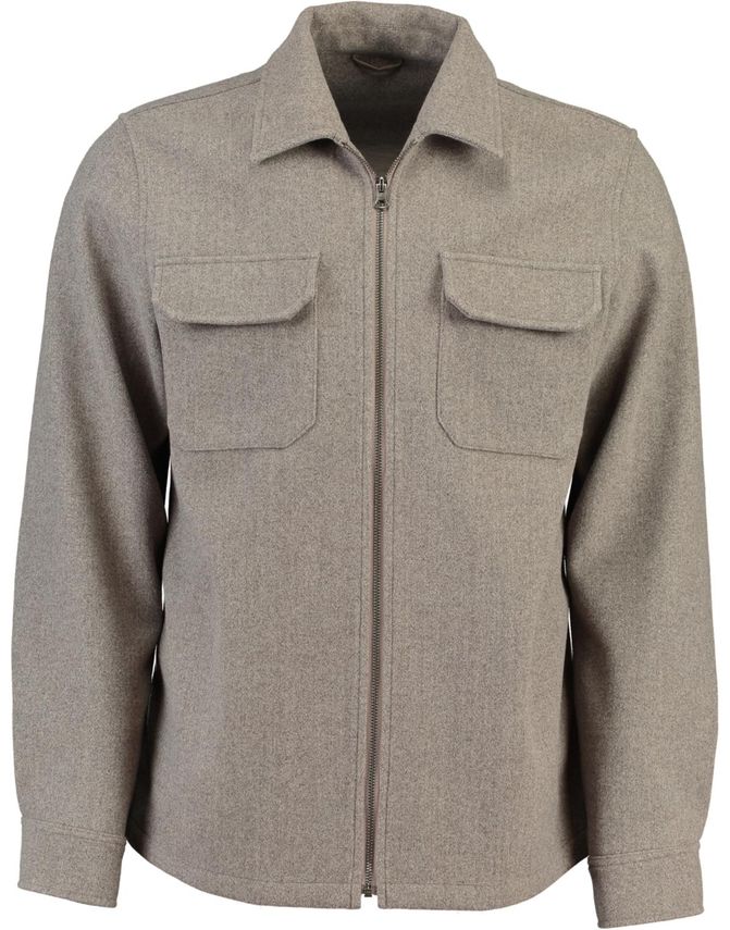 Gm Overshirt Wool Look fra Gino Marcello