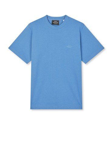 Cotton Jersey Frode Logo Tee Fav fra Mads Nørgaard