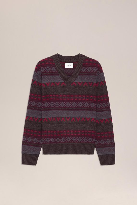 Tobias V Neck 60004 fra Nn07