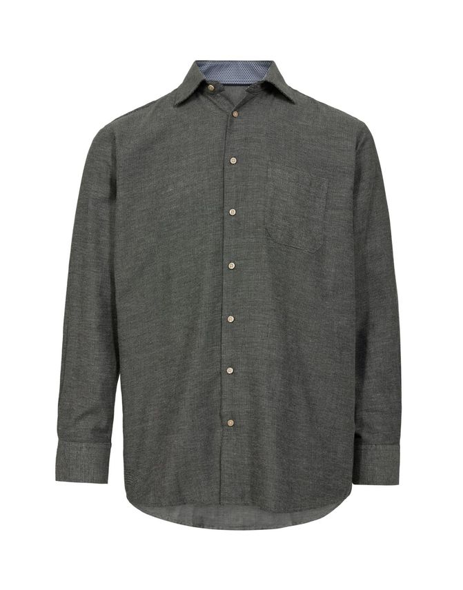 Tofarvet skjorte med brystlomme fra Black Blue – Stilfuld!