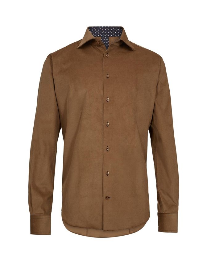 Mens Shirt L S Modern Fit fra Gino Marcello
