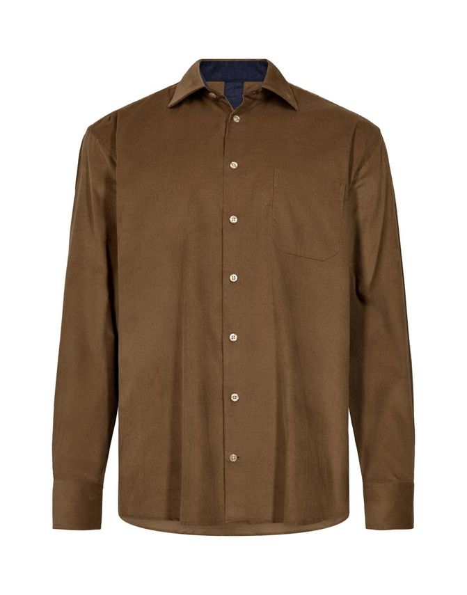 Reg. Fit Shirt L S fra Black Blue